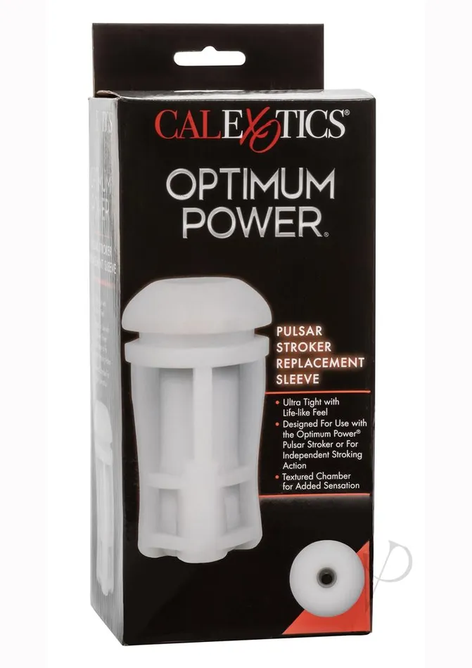 Male Sex Toys Optimum Power Optimum Power Pulsar Stroker Replacement Sleeve White Male Sex Toys Optimum Power Optimum Power Pulsar Stroker Replacement Sleeve White