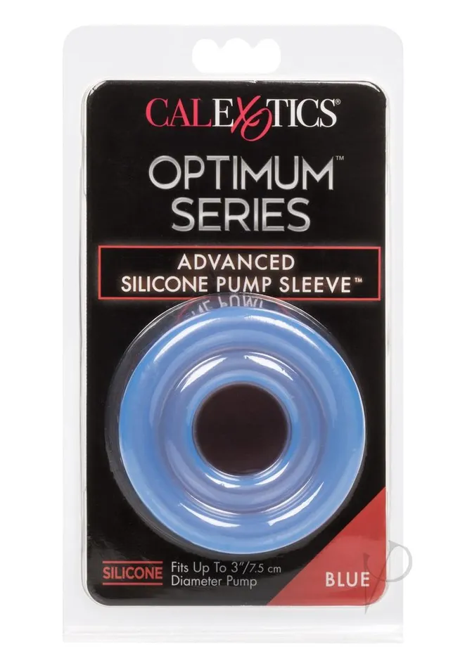 Male Sex Toys Optimum Series Optimum Series Advanced Silicone Pump Sleeve Blue Male Sex Toys Optimum Series Optimum Series Advanced Silicone Pump Sleeve Blue