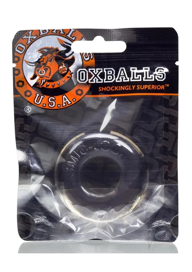 Male Sex Toys Oxballs Atomic Jock DoNut2 Fatty Cock Ring Smoke Oxballs