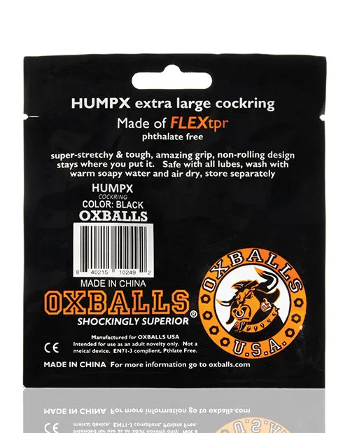 Male Sex Toys Oxballs Oxballs HumpX Cock Ring Black