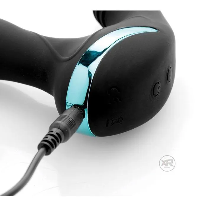Male Sex Toys Prostatic Play Maverick Rotating Vibrating Silicone Prostate Stimulator