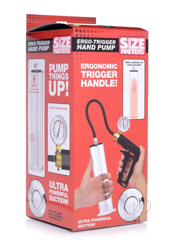Male Sex Toys Size Matters Size Matters HighEnd Trigger Penis Pump