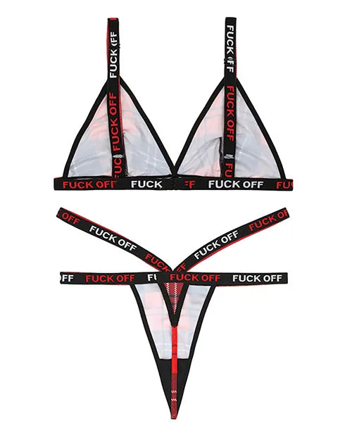 Male Sex Toys Vibes By Fantasy Lingerie Vibes FUCK OFF Bralette Thong Plaid LXL Male Sex Toys Vibes By Fantasy Lingerie Vibes FUCK OFF Bralette Thong Plaid LXL