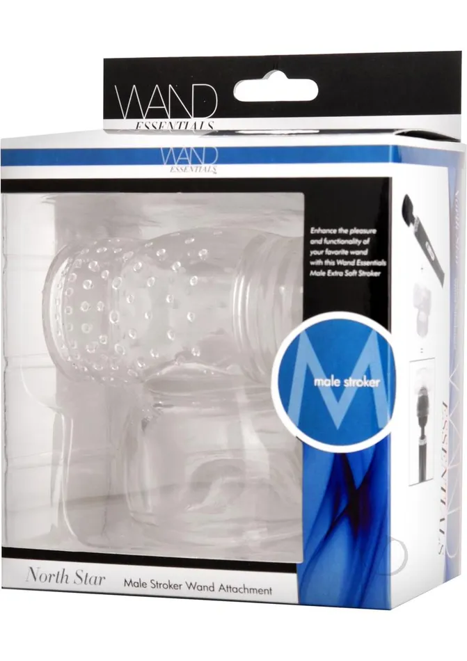 Male Sex Toys Wand Essentials North Star Enhanced Sensation Male Stroker Attachment Clear Wand Essentials Male Sex Toys Wand Essentials North Star Enhanced Sensation Male Stroker Attachment Clear Wand Essentials