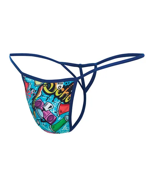 Malebasics Vibrators Male Basics Sinful Hipster Music T Thong GString Blue Print SM Malebasics Vibrators Male Basics Sinful Hipster Music T Thong GString Blue Print SM