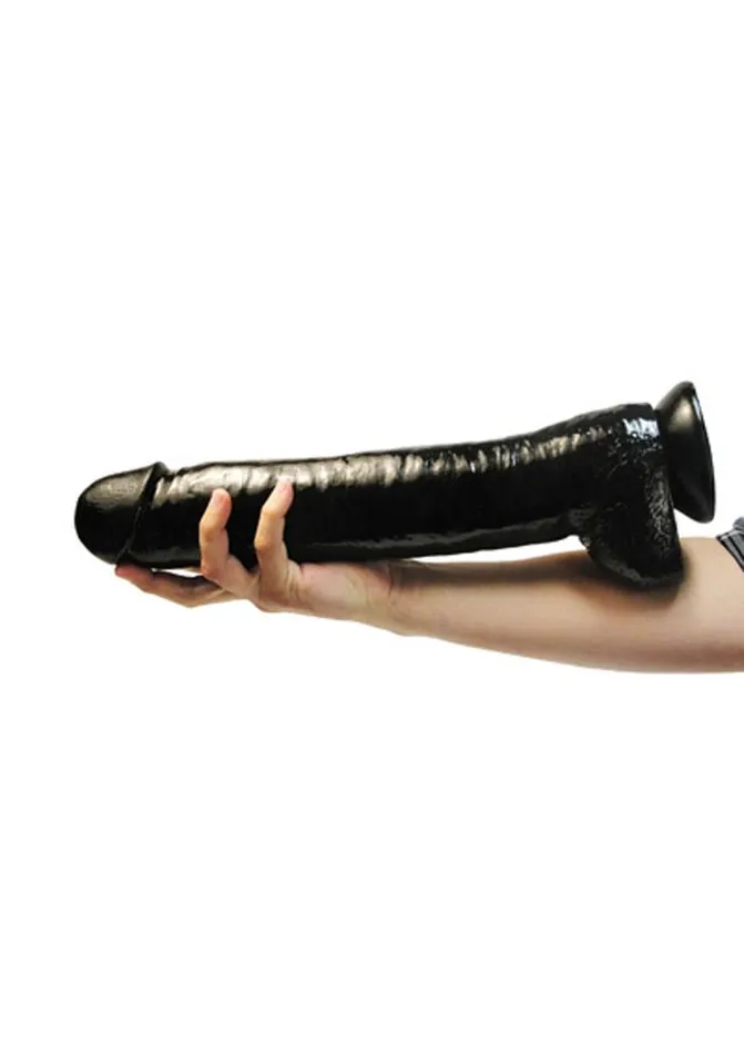 Master Cock Dildos Master Cock The Black Destroyer Huge 17in Dildo Black