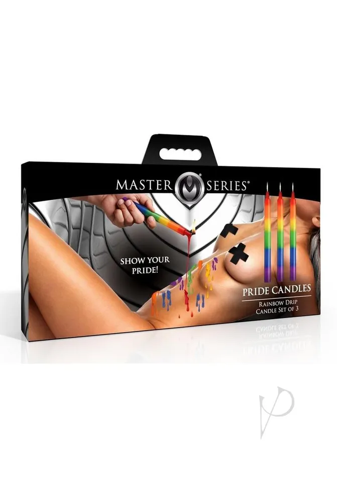 Master Series Anal Master Series Pride Candles Rainbow Drip Candle Set of 3 Rainbow Master Series Anal Master Series Pride Candles Rainbow Drip Candle Set of 3 Rainbow