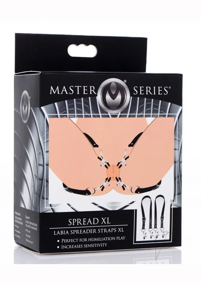Master Series Anal Master Series Spread Labia Spreader Straps XLarge Black Master Series Anal Master Series Spread Labia Spreader Straps XLarge Black