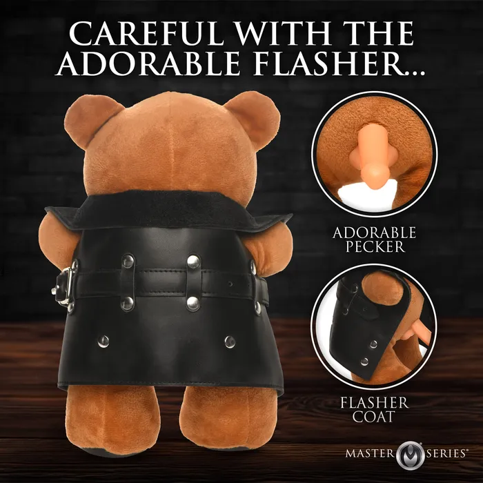 Master Series Dildos The Flasher Exhibitionist Teddy Bear