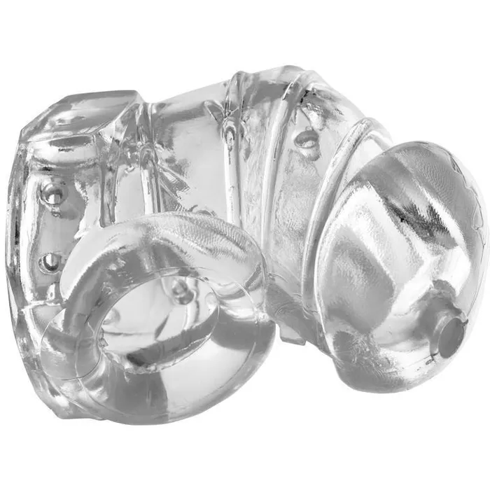 Master Series Male Sex Toys 20 Nubbed Detained Soft Body Chastity Cage
