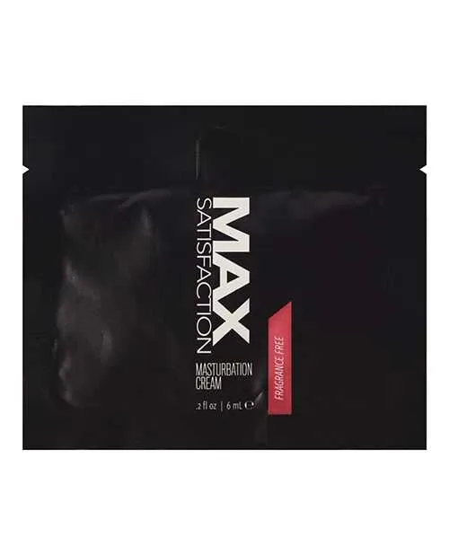 Max Satisfaction Masturbation Cream Foil 6 ml Pack of 24 Max 4 Men Male Sex Toys Max Satisfaction Masturbation Cream Foil 6 ml Pack of 24 Max 4 Men Male Sex Toys