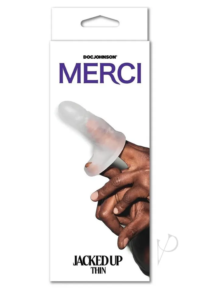 Merci Merci Jacked Up Extender with Ball Strap Thin Frost Male Sex Toys