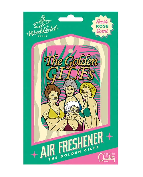 Middle Finger Air Freshener PinkBlack Wood Rocket Vibrators