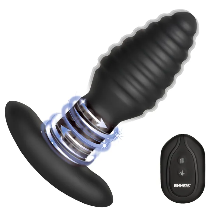 ModelE Vibrating Rimming Plug w Remote Control Rimmers Anal