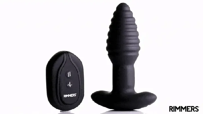 ModelE Vibrating Rimming Plug w Remote Control Rimmers Anal