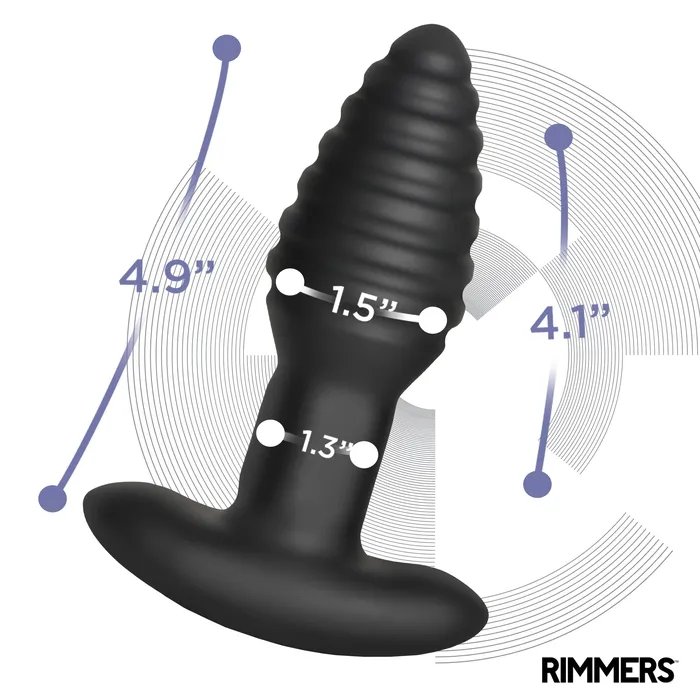 ModelE Vibrating Rimming Plug w Remote Control Rimmers Anal