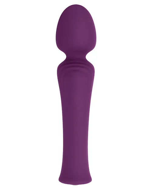 My Secret Wand Rechargeable Silicone Wand Massager Purple Evolved Vibrators