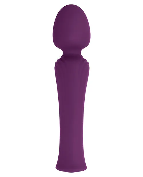 My Secret Wand Rechargeable Silicone Wand Massager Purple Evolved Vibrators
