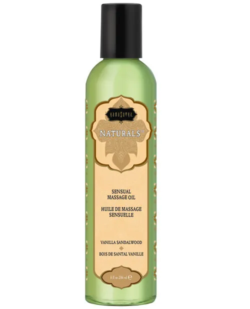 Naturals Massage Oil Couples Kama Sutra Naturals Massage Oil Vanilla Sandalwood 8oz