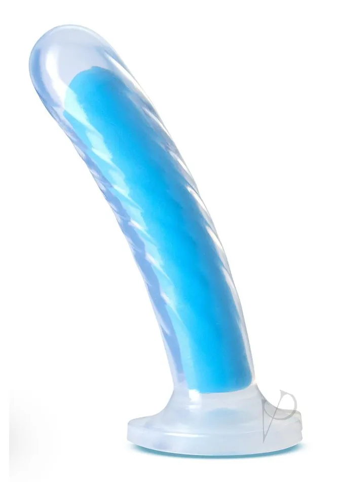 Neo Elite Female Sex Toys Neo Elite Glow In The Dark Tao Silicone Dual Dense Dildo 7in Neon Blue Neo Elite Female Sex Toys Neo Elite Glow In The Dark Tao Silicone Dual Dense Dildo 7in Neon Blue