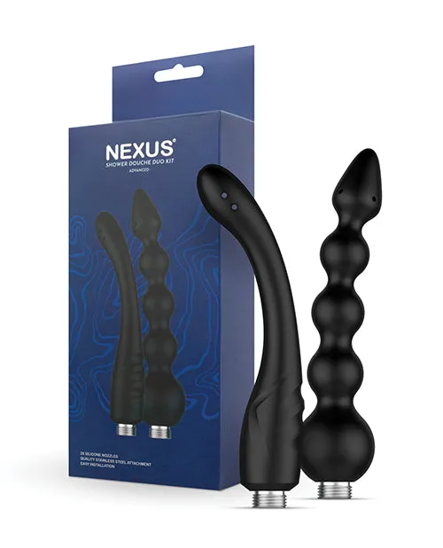 Nexus Advanced Shower Douche Duo Kit SDK002 Black Nexus Anal Nexus Advanced Shower Douche Duo Kit SDK002 Black Nexus Anal