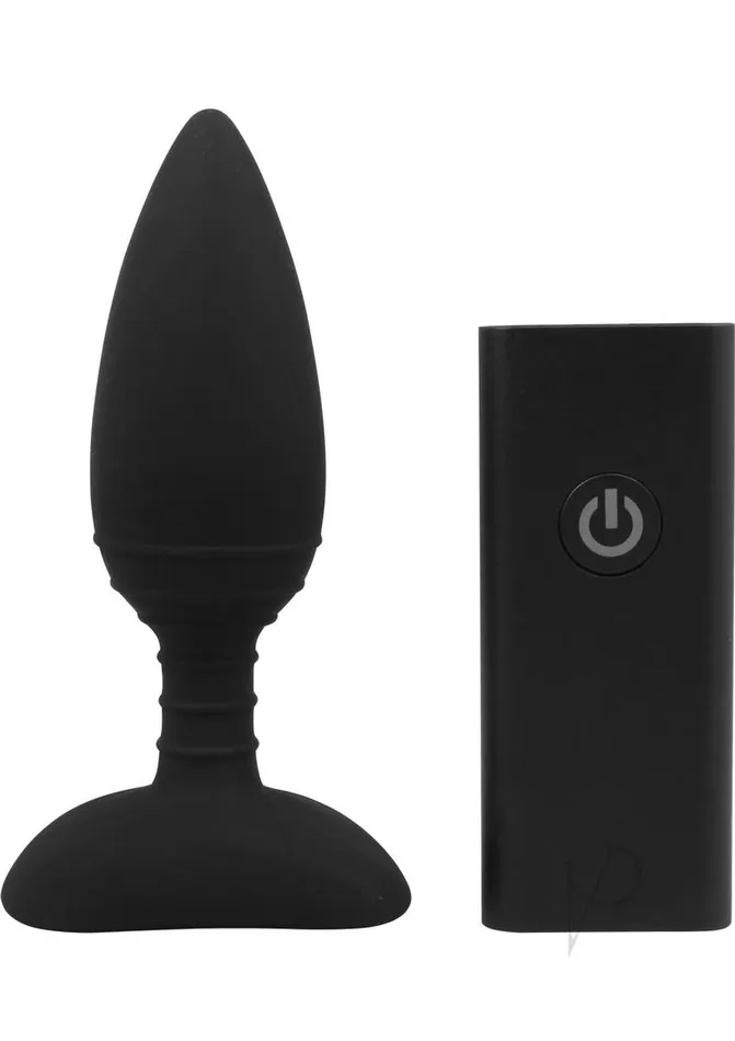 Nexus Anal Nexus Ace Rechargeable Silicone Vibrating Butt Plug with Remote Control Small Black Nexus Anal Nexus Ace Rechargeable Silicone Vibrating Butt Plug with Remote Control Small Black