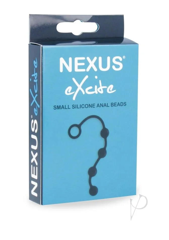 Nexus Anal Nexus Excite Silicone Anal Beads Small Black
