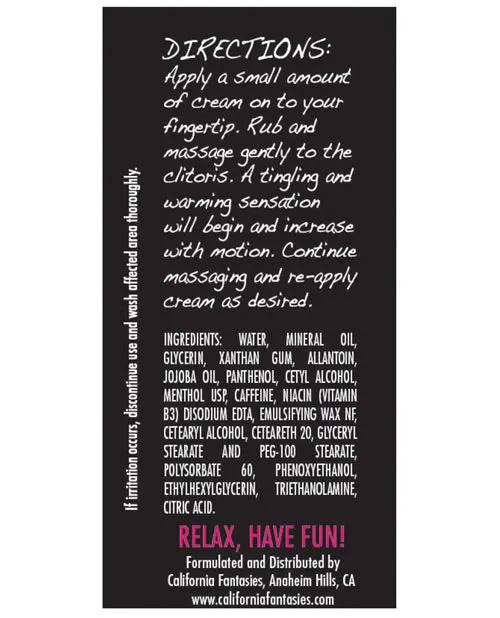 No Brand Lust Arousing Cream for Her 5 oz Tube Anal