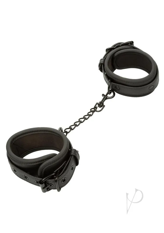Nocturnal Anal Nocturnal Collection Ankle Cuffs Black