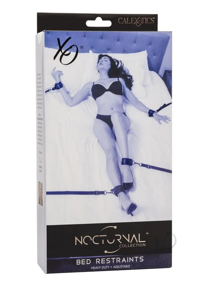 Nocturnal Anal Nocturnal Collection Bed Restraints Black