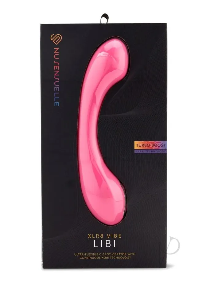 Nu Sensuelle Libi Flexible Rechargeable Silicone GSpot Vibrator Deep Pink Nu Sensuelle Vibrators Nu Sensuelle Libi Flexible Rechargeable Silicone GSpot Vibrator Deep Pink Nu Sensuelle Vibrators