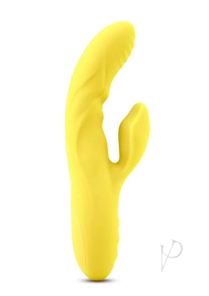 Nu Sensuelle Vibrators Nu Sensuelle Kiah Nubii Rechargeable Silicone Rabbit Yellow Nu Sensuelle Vibrators Nu Sensuelle Kiah Nubii Rechargeable Silicone Rabbit Yellow