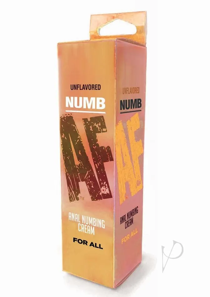 Numb AF Anal Numbing Cream 15oz Unflavored Af Anal