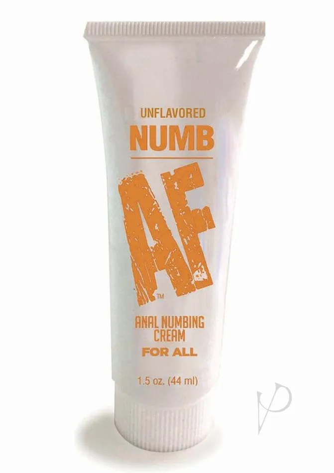 Numb AF Anal Numbing Cream 15oz Unflavored Af Anal Numb AF Anal Numbing Cream 15oz Unflavored Af Anal