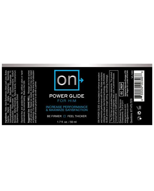 On For Him Female Sex Toys Sensuva On Power Glide For Him 17oz