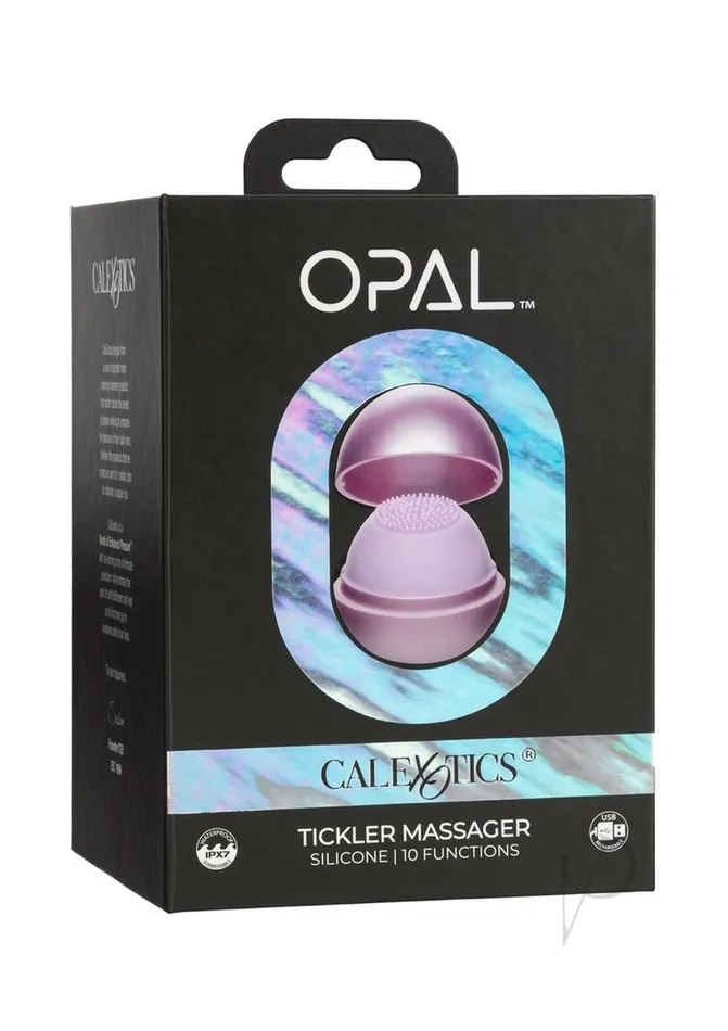 Opal Opal Tickler Silicone Rechargeable Massager Purple Vibrators