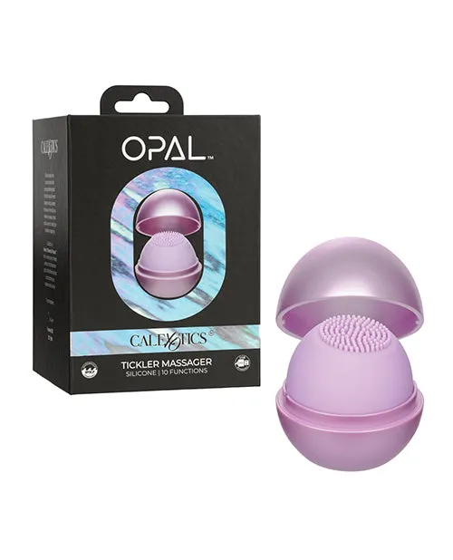 Opal Opal Tickler Silicone Rechargeable Massager Purple Vibrators