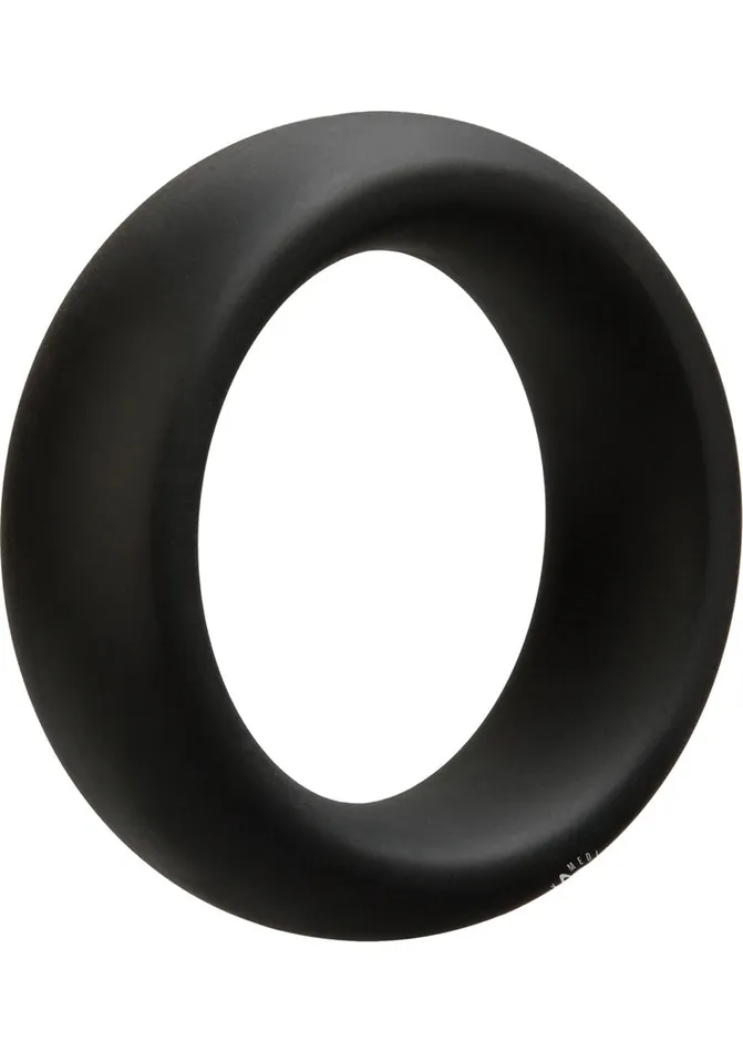 OptiMALE Silicone Cock Ring 40mm Black Opti Male Male Sex Toys OptiMALE Silicone Cock Ring 40mm Black Opti Male Male Sex Toys