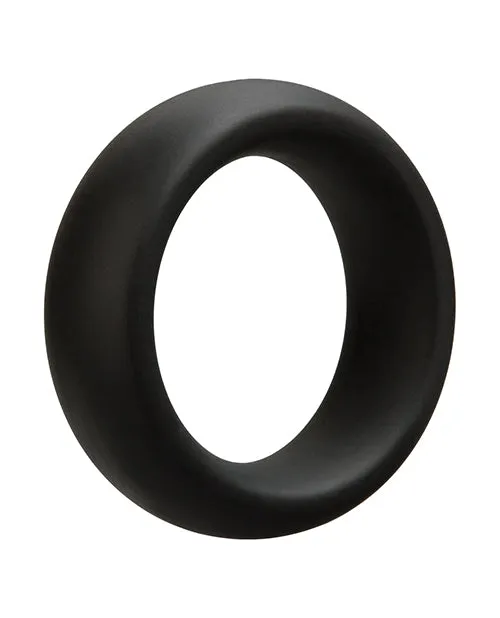 OptiMALE Silicone Cock Ring 40mm Black Opti Male Male Sex Toys OptiMALE Silicone Cock Ring 40mm Black Opti Male Male Sex Toys