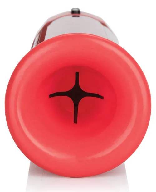 Optimum Series Male Sex Toys Advanced Firemans Pump Fully Automated OneHand Control Penis Pump Red