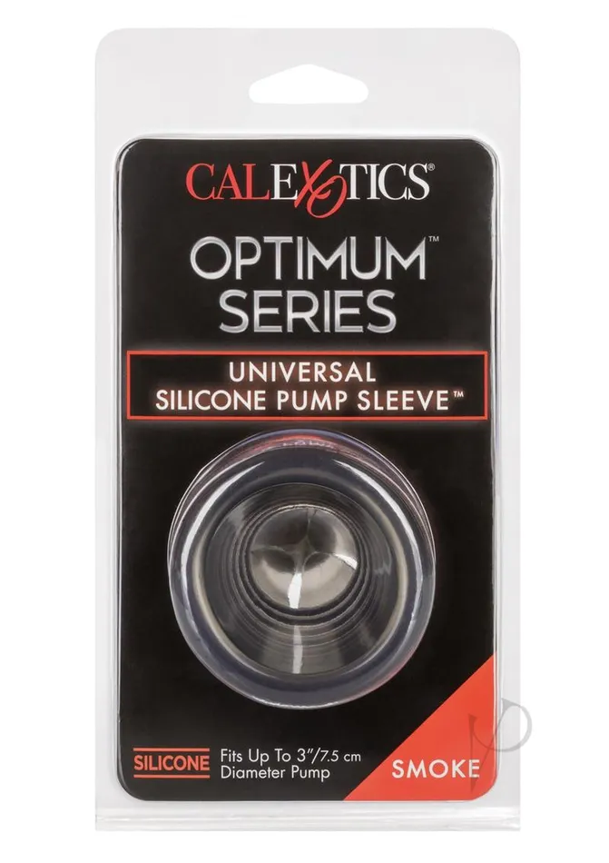 Optimum Series Universal Silicone Pump Sleeve Black Optimum Series Male Sex Toys Optimum Series Universal Silicone Pump Sleeve Black Optimum Series Male Sex Toys
