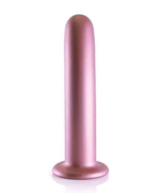 Ouch Female Sex Toys Ouch Smooth GSpot Silicone Dildo 7in Metallic Rose Gold Ouch Female Sex Toys Ouch Smooth GSpot Silicone Dildo 7in Metallic Rose Gold