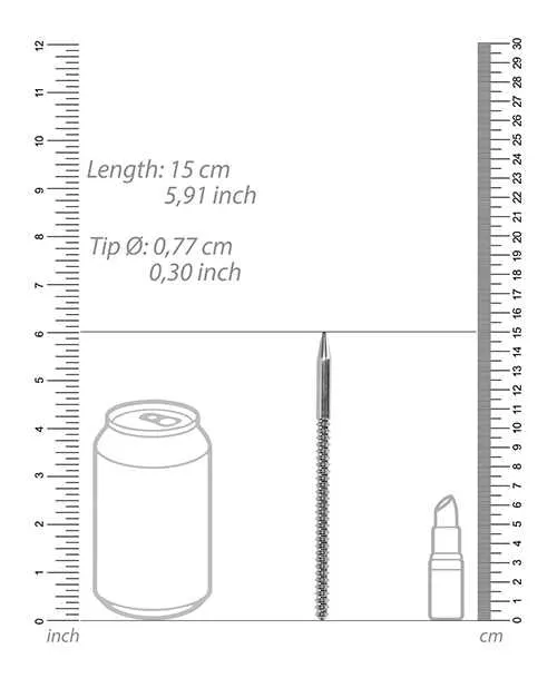 Ouch Male Sex Toys Shots Ouch Urethral Sounding Ribbed Dilator Ouch Male Sex Toys Shots Ouch Urethral Sounding Ribbed Dilator