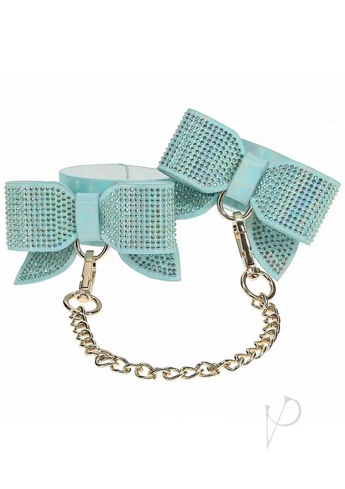 Ouch Ouch Paris Collection Handcuffs Blue Vibrators