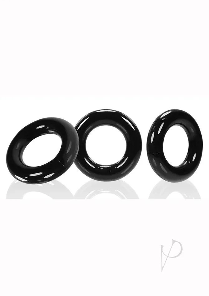 Oxballs Willy Rings Cock Ring 3 pack Black Oxballs Male Sex Toys Oxballs Willy Rings Cock Ring 3 pack Black Oxballs Male Sex Toys