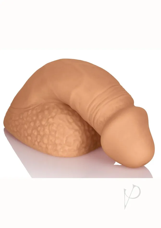Packer Gear Silicone Packing Penis 4in Caramel Packer Gear Male Sex Toys