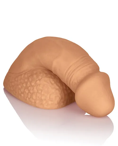 Packer Gear Silicone Packing Penis 4in Caramel Packer Gear Male Sex Toys