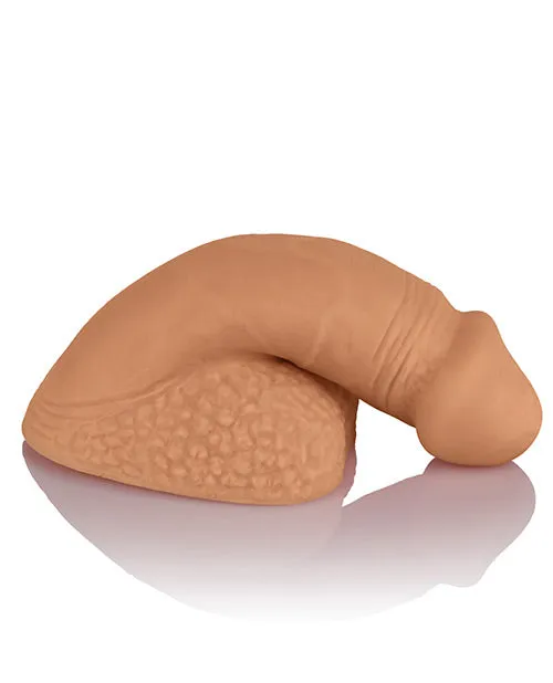 Packer Gear Silicone Packing Penis 4in Caramel Packer Gear Male Sex Toys