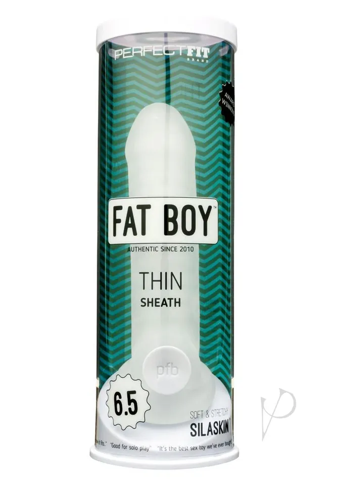 Perfect Fit Anal Perfect Fit Fat Boy Thin Sheath 65in Clear