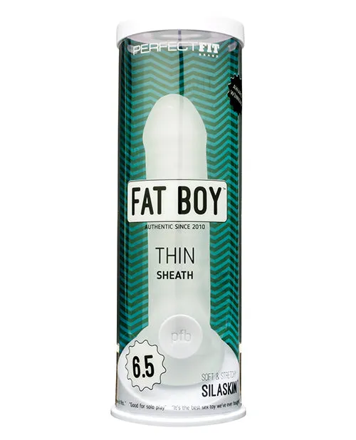 Perfect Fit Anal Perfect Fit Fat Boy Thin Sheath 65in Clear